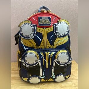 Loungefly Marvel Thor: Love and Thunder Cosplay Mini Backpack NEW